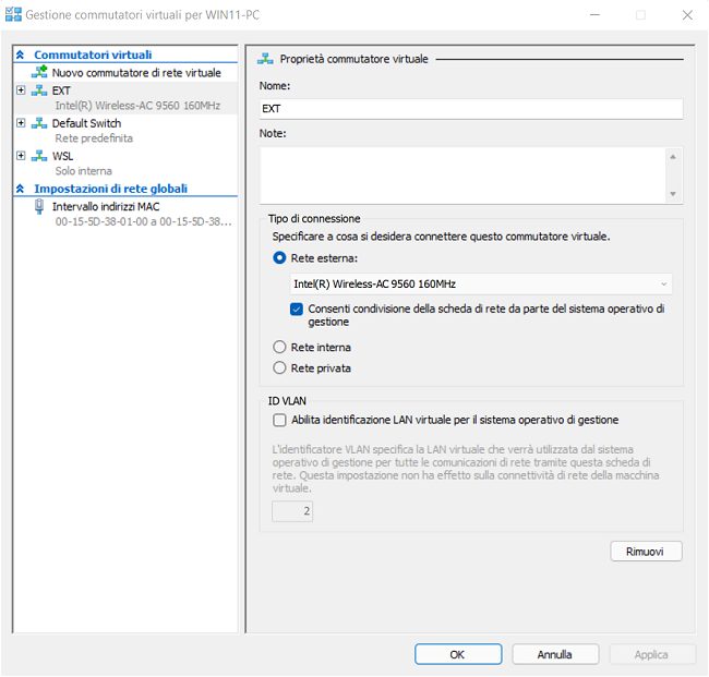 Differenza Windows Subsystem for Linux WSL e Hyper-V