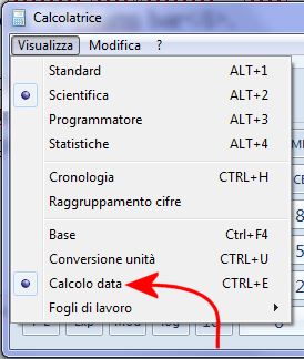 Calcolare differenza tra due date in Windows