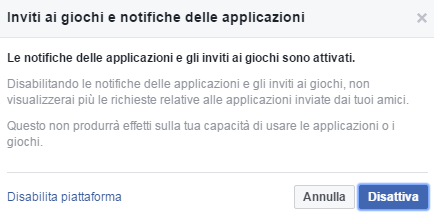 Come disattivare le notifiche Facebook, tutte le soluzioni