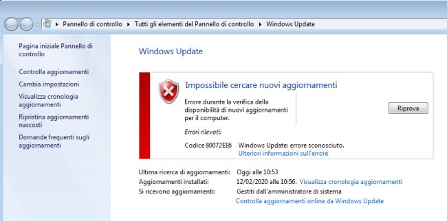 Disattivare Windows Update e Windows Defender in Windows 10