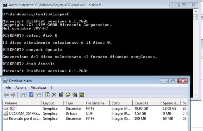 Disco di base e dinamico: quali le differenze