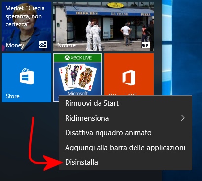 Удалите приложения Windows 10 с помощью одной команды