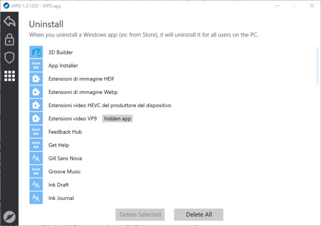 Disinstallare programmi inutili in Windows: alcuni suggerimenti