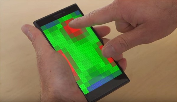 Microsoft, un display che reagisce senza essere toccato