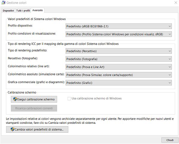 Come migliorare la resa del monitor o display in Windows 10