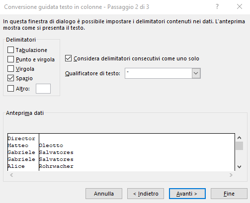 Come dividere celle Excel: tre modi per procedere