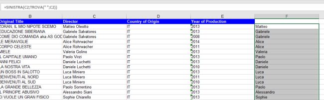 Come dividere celle Excel: tre modi per procedere