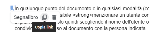 Documenti Google: come condividere, usare segnalibri, link e commenti