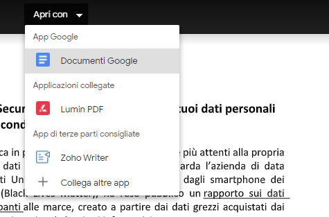 Modificare i documenti Office con Google Drive: da oggi si può