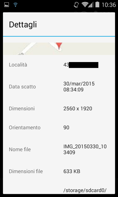 Scoprire dove è stata scattata la foto e proteggere la privacy