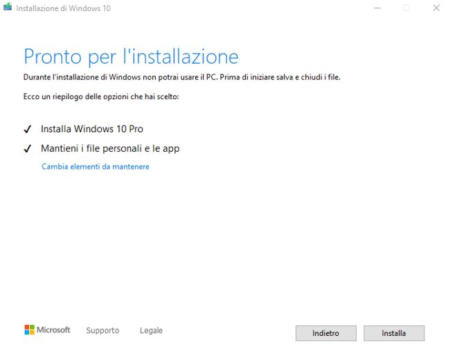 Downgrade da Windows 11 a Windows 10 sui nuovi PC