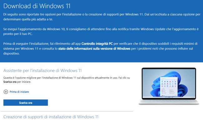 Come passare da Windows 7 a Windows 11
