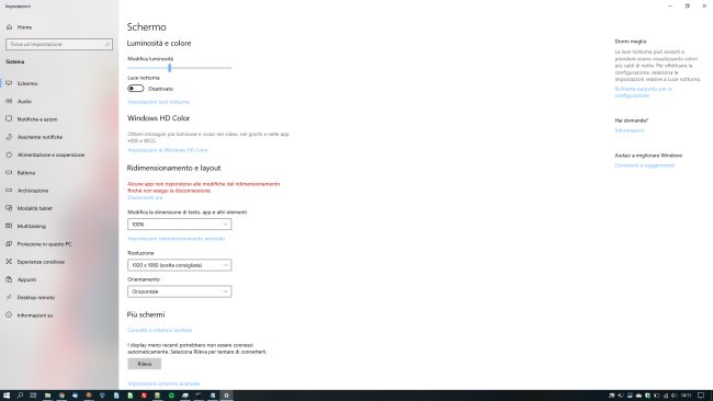 DPI, cosa significa e come Windows 10 gestisce gli schermi