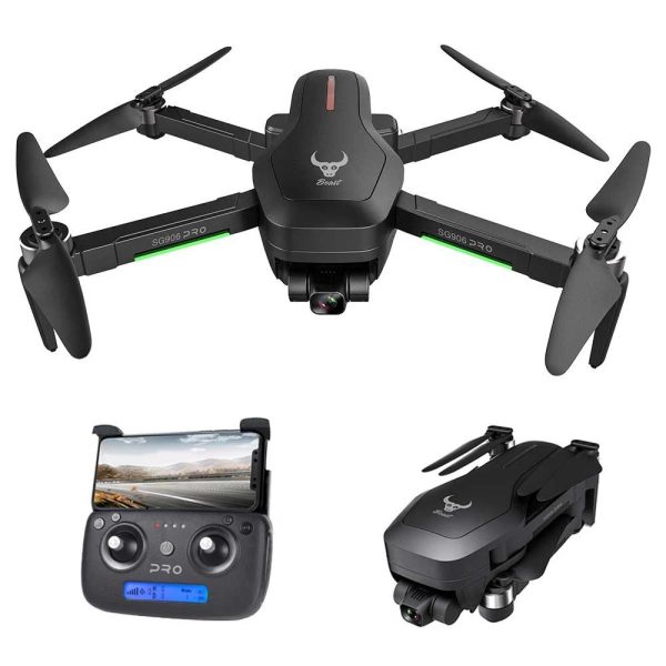 Drone SG906 PRO con GPS, supporto video 4K e TV box smart Android H6 in offerta