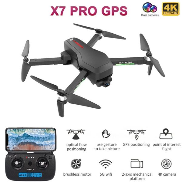 Drone CSJ X7 PRO: WiFi 5 GHz e buona telecamera a prezzo davvero interessante