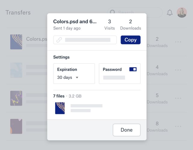 Dropbox Transfer faciliterà il trasferimento di file di grandi dimensioni