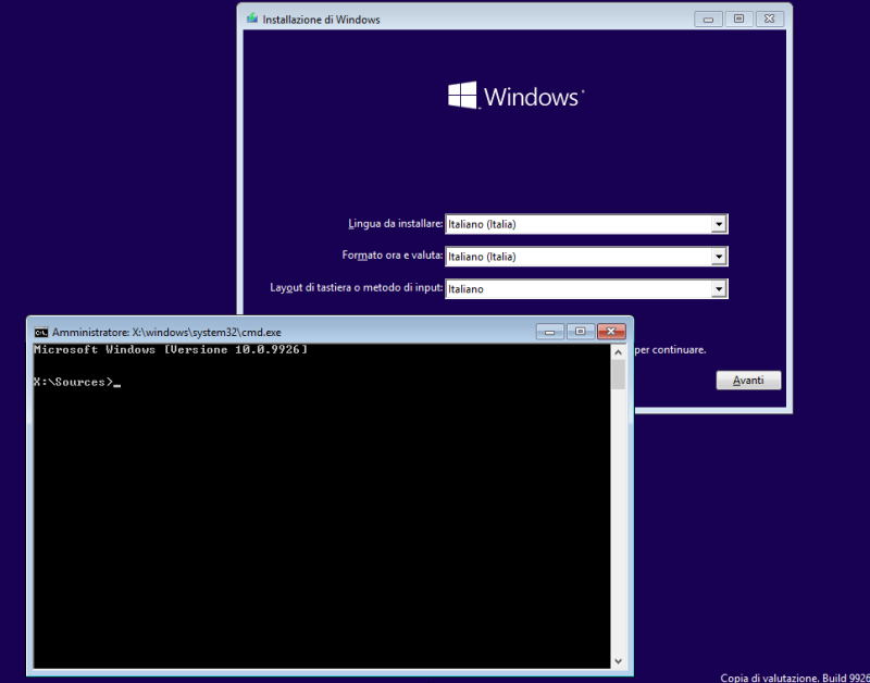 Come installare Windows 10 in dual boot
