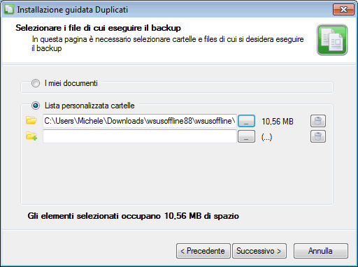 Backup su cloud e server FTP con Duplicati