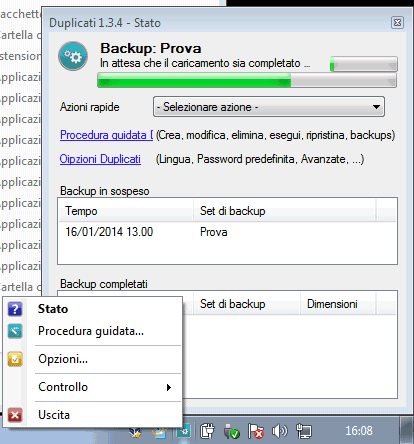 Backup su cloud e server FTP con Duplicati