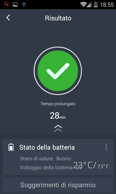 Aumentare la durata della batteria su Android