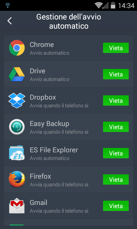 Aumentare la durata della batteria su Android