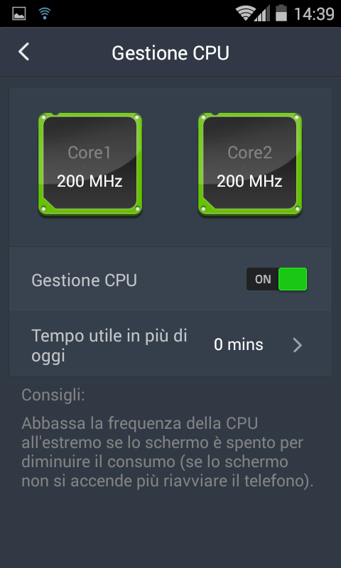 Aumentare la durata della batteria su Android