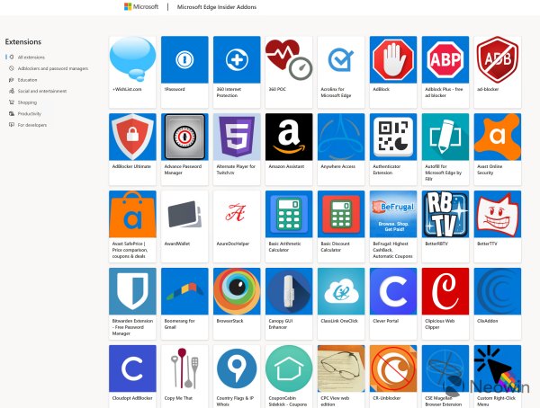 Edge basato sul motore di Chromium: ecco le prime immagini