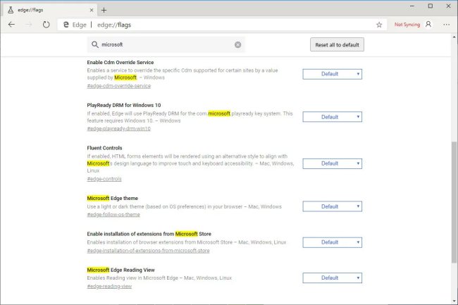 Il nuovo Edge basato sul motore di Chromium fa mostra di sé