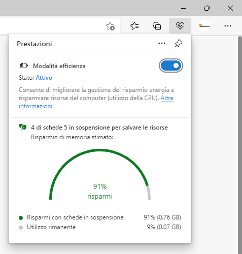 Edge più veloce: cosa sono le schede in sospensione