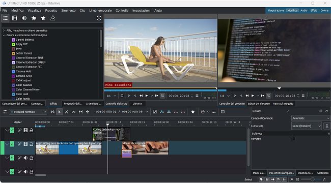 Kdenlive: video editor open source senza limiti
