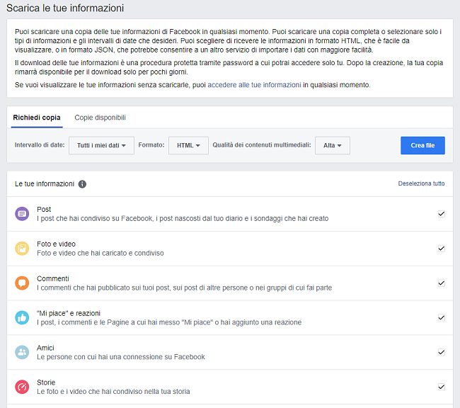 Eliminare account Facebook: gli aspetti da valutare