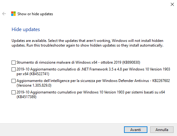 Eliminare aggiornamenti Windows 10: come fare in pratica