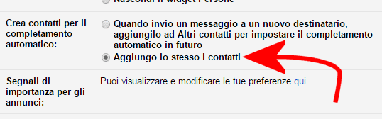 Eliminare contatti Gmail dalla rubrica Android