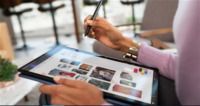 HP Elite Dragonfly: il primo convertibile ultraleggero realizzato con materiali riciclati