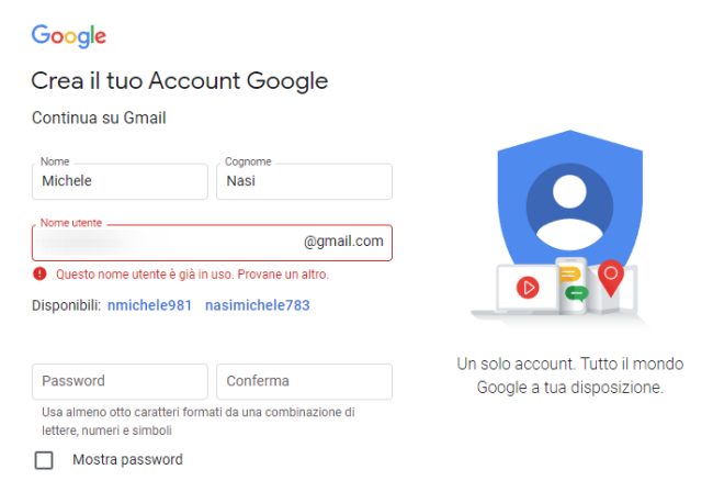 Email libere: come trovare indirizzi di posta ancora disponibili