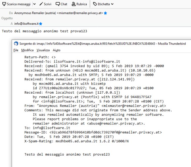 Email anonime, esistono davvero e come si inviano