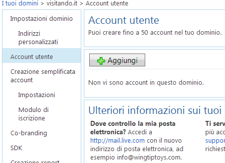 Ottenere un indirizzo e-mail personalizzato con Outlook.com: gestire mail del dominio