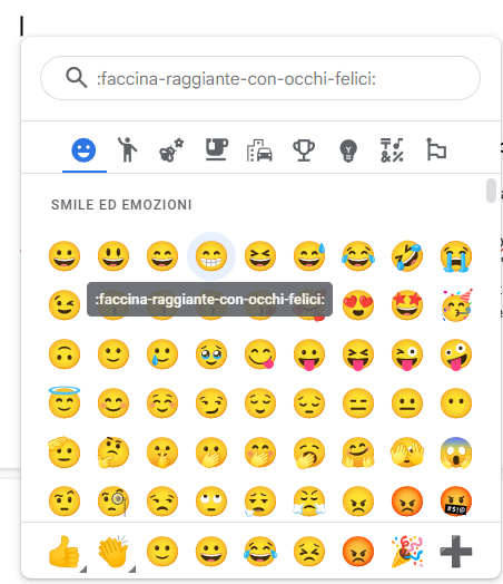 Emoji su Google Documenti: come aggiungerle e usarle