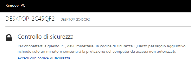 Entrare nel PC da remoto con OneDrive