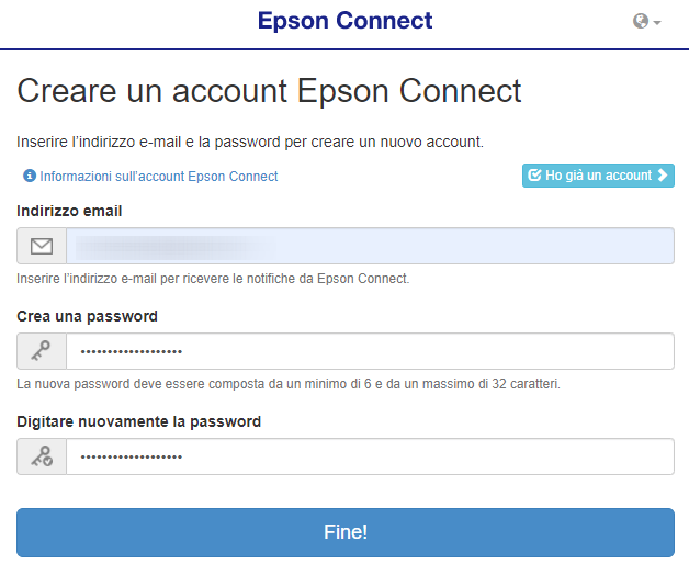 Come stampare da remoto con Epson Connect