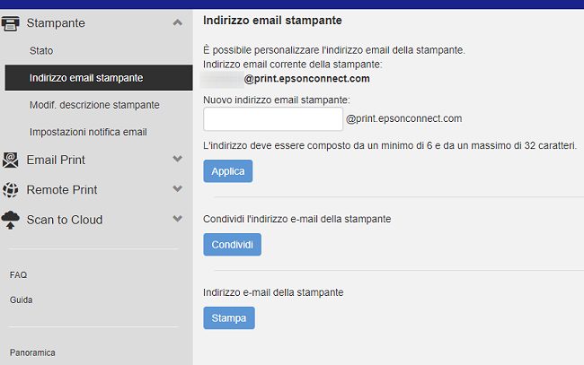 Come stampare da remoto con Epson Connect
