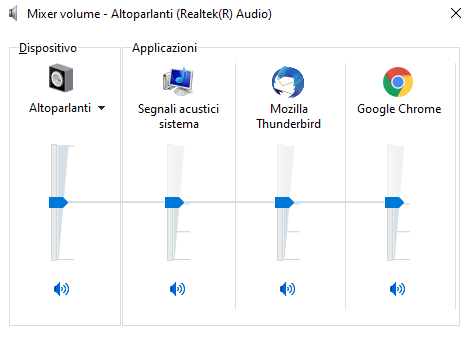 Equalizzatore Windows 10 e mixer: quali usare
