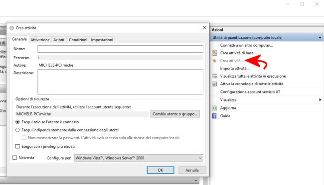Esecuzione automatica Windows 10 per programmi e applicazioni