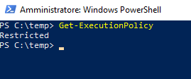 Esecuzione di script PowerShell disabilitata: come risolvere