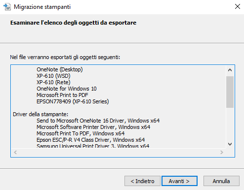 Come esportare driver stampante e code di stampa in Windows
