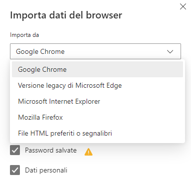 Salvare i preferiti di Chrome, come fare