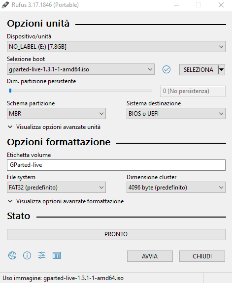 Come estendere partizione in Windows