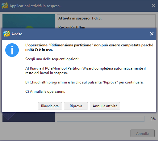 Come estendere partizione in Windows