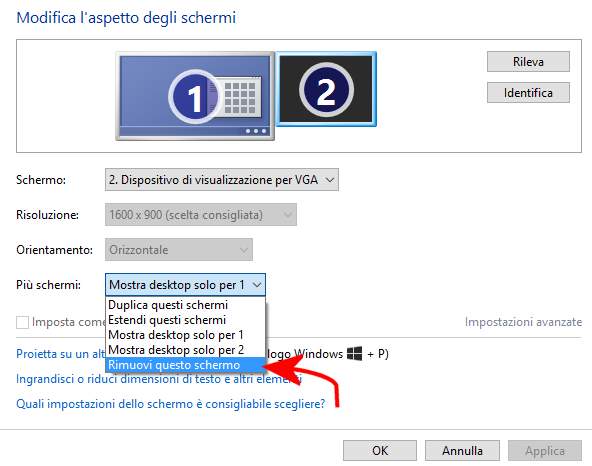 Estendere lo schermo in Windows con Chromecast