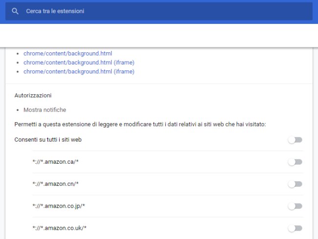 Estensioni Chrome: come bloccare quelle troppo affamate di dati